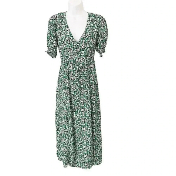 Ever New Melbourne Ditsy Floral Midi Dress size US 10 - Picture 2 of 13